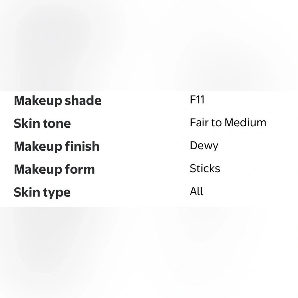 Revolution Fast Base Stick Foundation F11